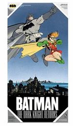 The Dark Knight Returns Batman And Robin Glass Poster