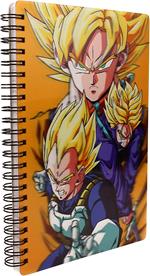 Dragon Ball Z Agenda Con 3d-effect Saiyans Sd Toys