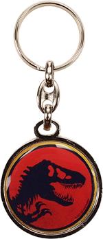 Jurassic Park Metal Portachiavi Logo 7 Cm Sd Toys