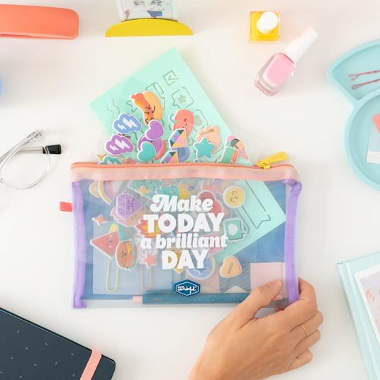 Kit per decorare il tuo diario - Make today a brilliant day - 5