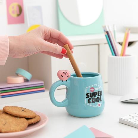 Tazza con cuore Mr Wonderful - You Are Super Cool - 3