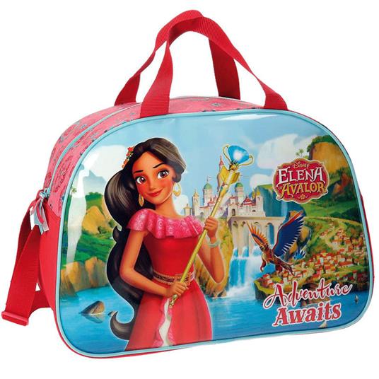 Borsone da Viaggio Elena di Avalor 40 Cm con Manici e Tracolla Bagaglio Bambine