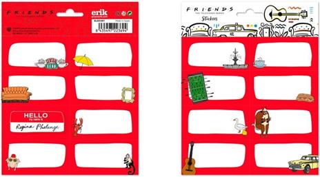 Friends: Stickers (Etichette Adesive) - 2