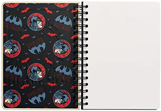 Quaderno Dc Comics Batman, A5, a righe - 3