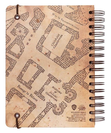 Quaderno Harry Potter The Marauders Map, A5 - 4