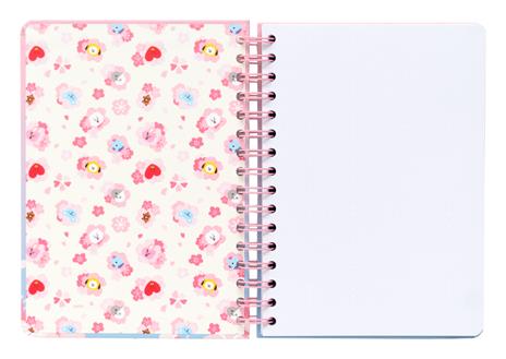 Quaderno copertina rigida A5 Bullet Bt21 Cherry Blossom - 3