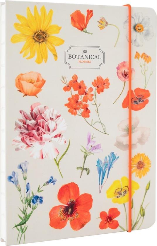 Quaderno Rilegatura Artigianale  A5 Botanical Flower Kokonotes