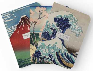 Cartoleria Pack 3 Quaderni A5 Hokusai Kokonote Kokonote