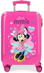 Minnie Love Trolley Abs 55 Cm 4 Ruote