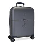 Pepe Jeans Highlight Trolley Abs 55cm 4 Ruote Blu Marino