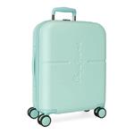 Pepe Jeans Trolley Abs 55Cm 4 Ruote Highlight Turchese