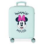 Minnie Smile Trolley Da Cabina Abs 55Cm 4 Ruote