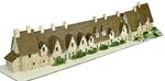 Bibury Arlington Row England Sec. XIV 5550 pcs Scala 1:87 Model ADS1601