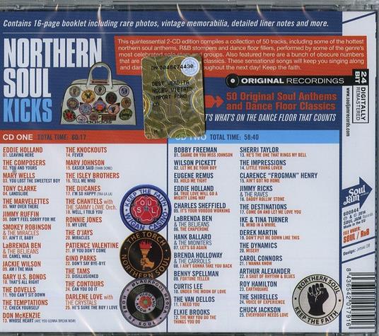 Northern Soul Kicks - CD Audio - 2