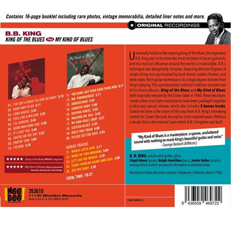 King Of The Blues - My Kind Of Blues - CD Audio di B.B. King - 2