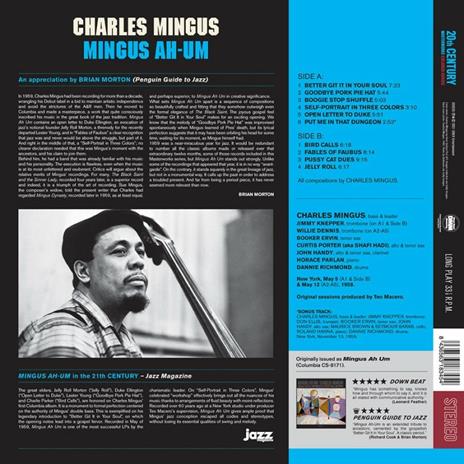 Mingus Ah Hum - Vinile LP di Charles Mingus - 2