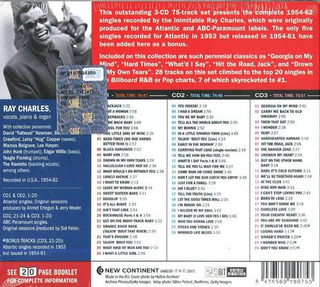 The Complete 1954-1962 Singles - CD Audio di Ray Charles - 2