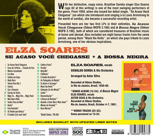 Se acaso voce chegasse (Limited Edition) - CD Audio di Elza Soares - 2