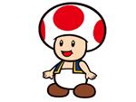 Super Mario Bros Toad 3d Cuscino Nintendo