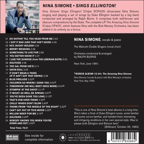 Sings Ellington! (Digipack) - CD Audio di Nina Simone - 2