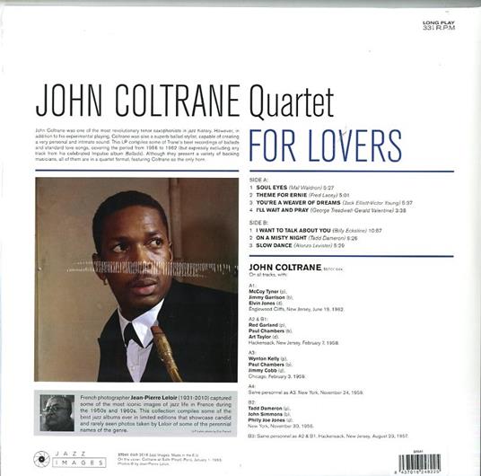 For Lovers - Vinile LP di John Coltrane - 2