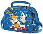 Sonic The Hedgehog Lets Roll 3d Borsa Per Il Pranzo Karactermania