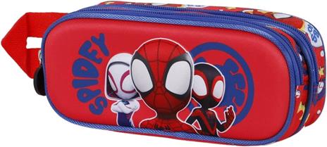 Marvel Spidey Gang 3d Double Astuccio Karactermania - Karactermania -  Cartoleria e scuola