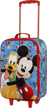 Disney: Karactermania - Mickey - Valigia Trolley Soft 3D Mates