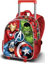 Marvel: Karactermania - Avengers - Zaino 3D Ruote Piccolo Massive