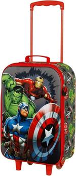 Marvel: Karactermania - Avengers - Valigia Trolley Soft 3D Invincible