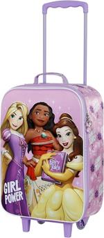 Disney: Karactermania - Principesse - Valigia Trolley Soft 3D Po