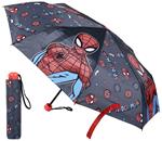 Ombrello Pieghevole Spiderman Grigio (Ø 92 cm)