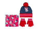 Disney Minnie Scalda Collo Cappello Guanti Set Cerdà