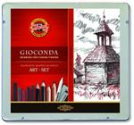 Set arte Gioconda Koh-I-Noor in astuccio metallo