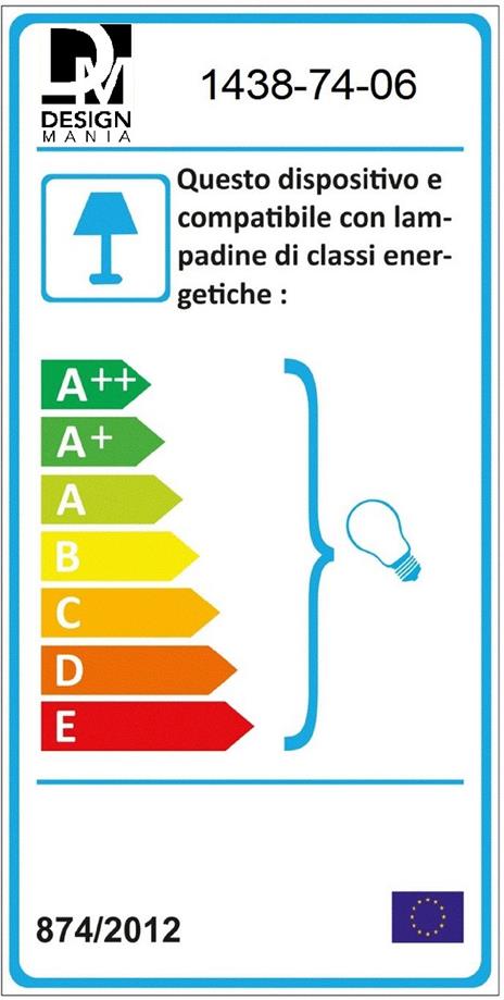 Lampada a Sospensione Gera in Metallo, Nero, Rame, EPIKASA - 5