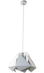 Lampada a Sospensione Kite, Metallo, Bianco, EPIKASA