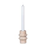 Portacandela Candle, Marmo, Beige, EPIKASA