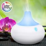 Diffusore Aromi USB Luce LED 8 Colori Aromaterapia Olio Profumato Bianco 140ml