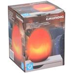 Lampada Tavolo Effetto Fiamma Led Grunding Egg Flaming Lume Luce Notte Comodino