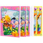 Confezione Biglietto d'auguri Disney set 10 pezzi ( 5 biglietti + 5 buste )