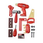 Set Attrezzi Bricolage Kit Accessori Falegname Brico In Plastica Vari Modelli