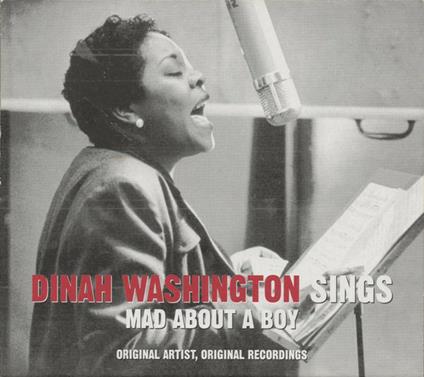 Sings Mad About a Boy - CD Audio di Dinah Washington