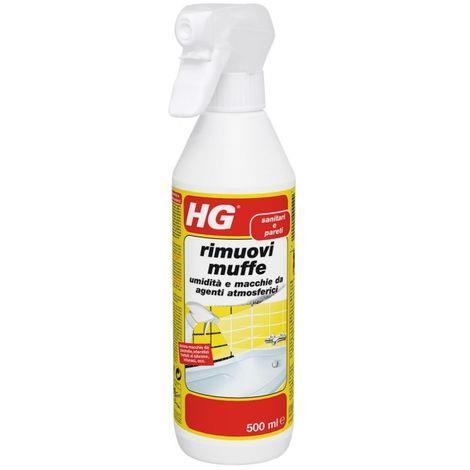 Hg Rimuovi Muffe, Umidità E Macchie Da Agenti Atmosferici 500 Ml