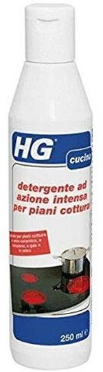 Hg Detergente Ad Azione Intensa Per Piani Cottura In Vetro Ceramica 250 Ml