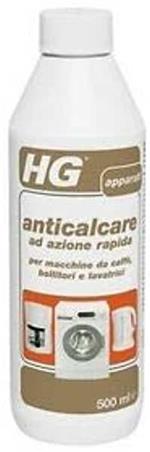 Hg Anticalcare Ad Azione Rapida Per Macchine Da Caffè, Bollitori E Lavatrici 500ml