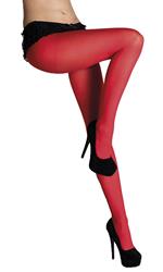 St. Panty Opaque Rood