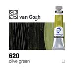 Colore A Olio Van Gogh T9 Verde Oliva