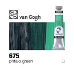 Colore A Olio Van Gogh T9 Verde Ftalo