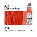 Colore A Olio Van Gogh T9 Rosso Cadmio Medio