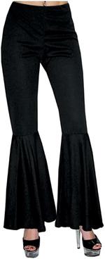 Pantaloni hippie nero donna